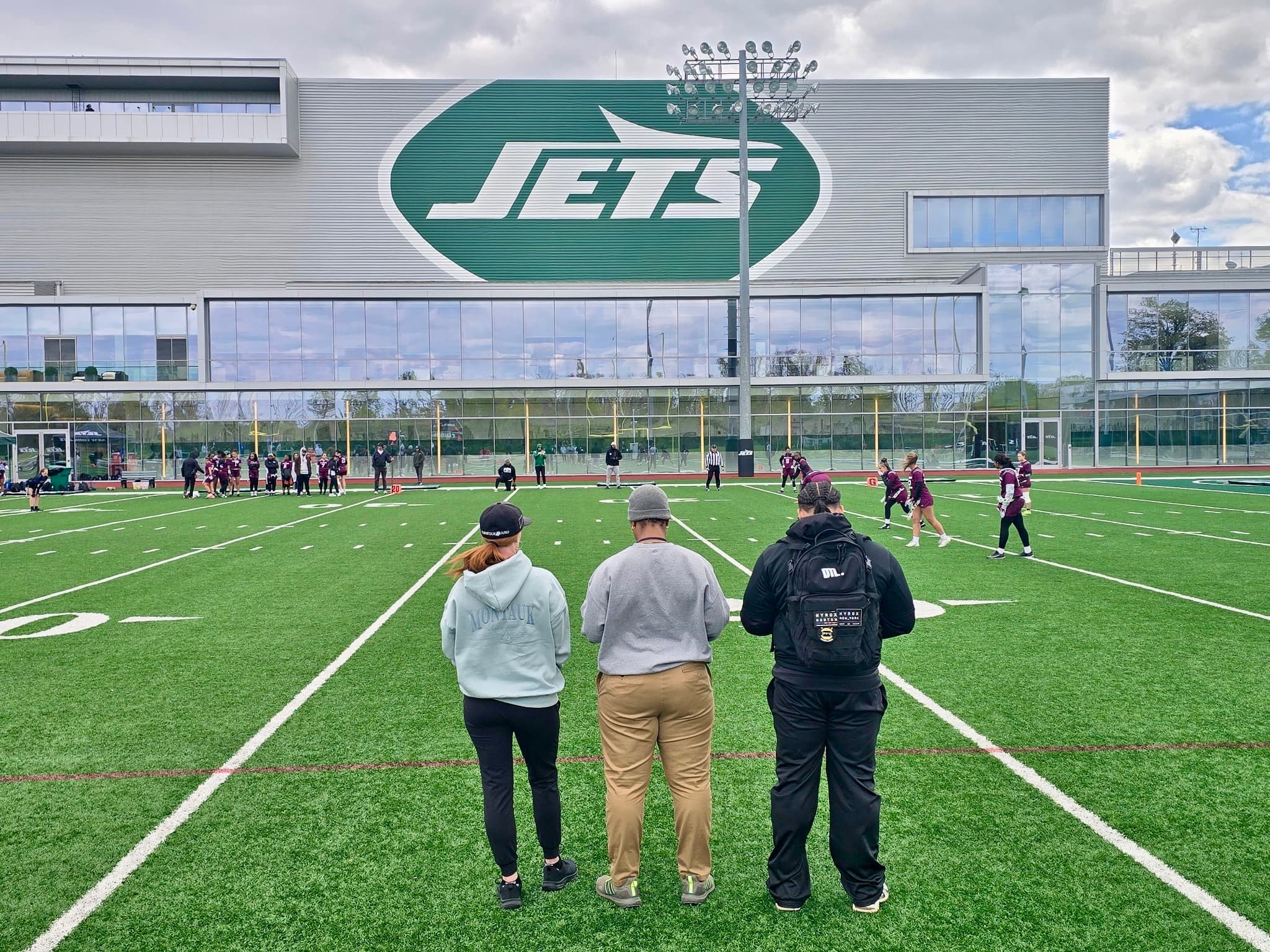 Coaches at the ECAC Jets facility